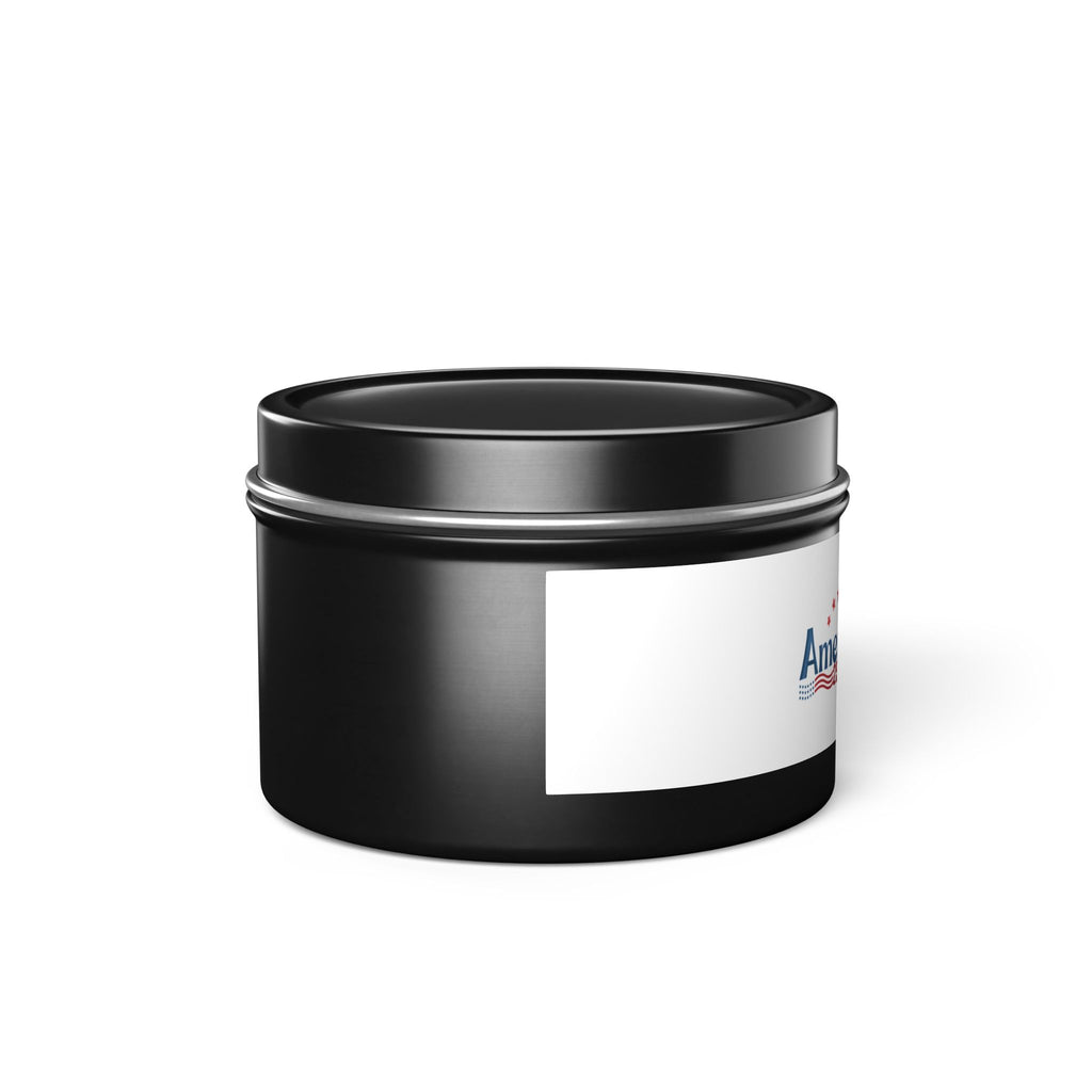 America 250 Years Tin Candle — Patriotic 4th of July Scented Tin
