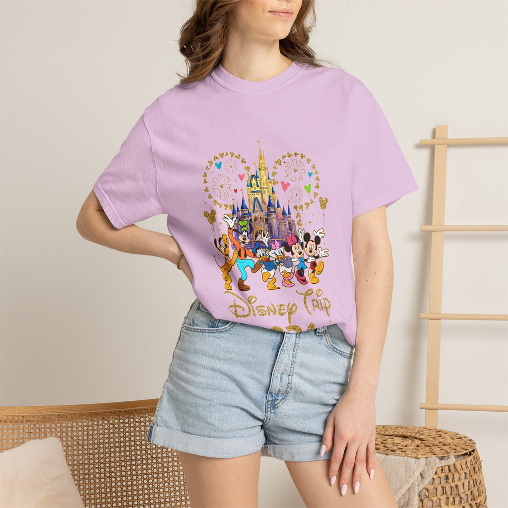 Disney Trip 2026 T-Shirt — Castle & Classic Characters Graphic Tee