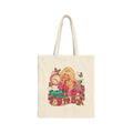 Tote Bag — Dolly 9 to 5 Retro Movie Graphic Cotton Canvas Tote