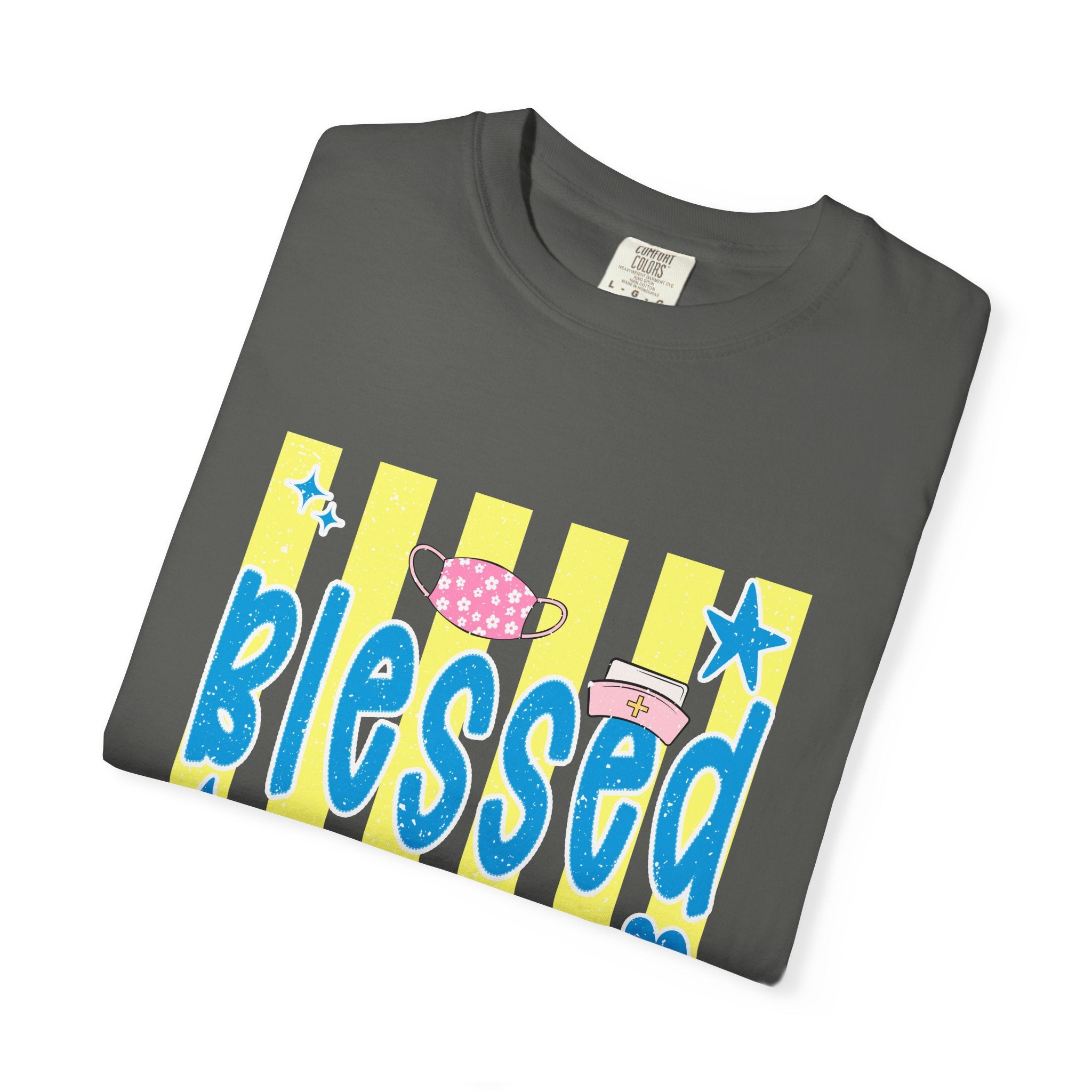 Blessed Nurse T-Shirt — Cute Medical Graphic Tee for Nurses