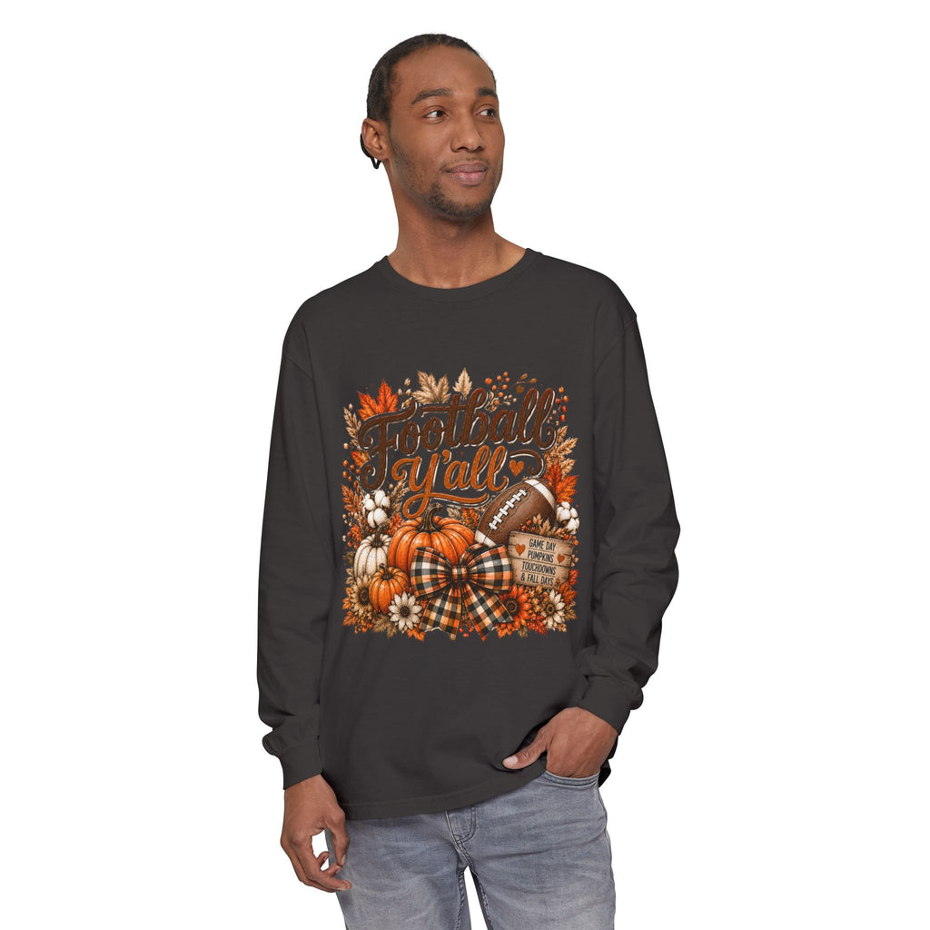 Football Y’all Fall Long Sleeve Tee