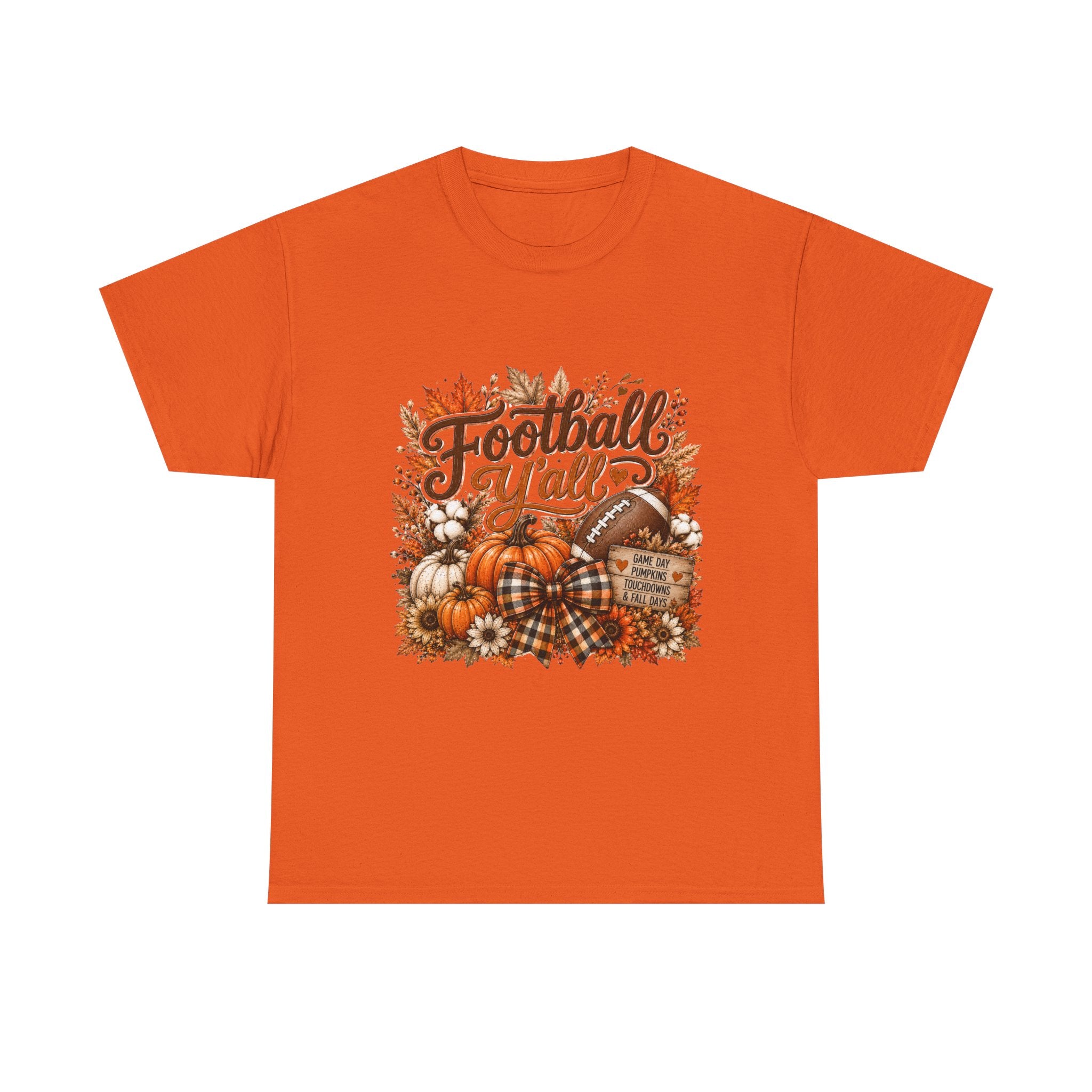 Fall Harvest Tee — "Farmers Market" Pumpkin Autumn Graphic Shirt
