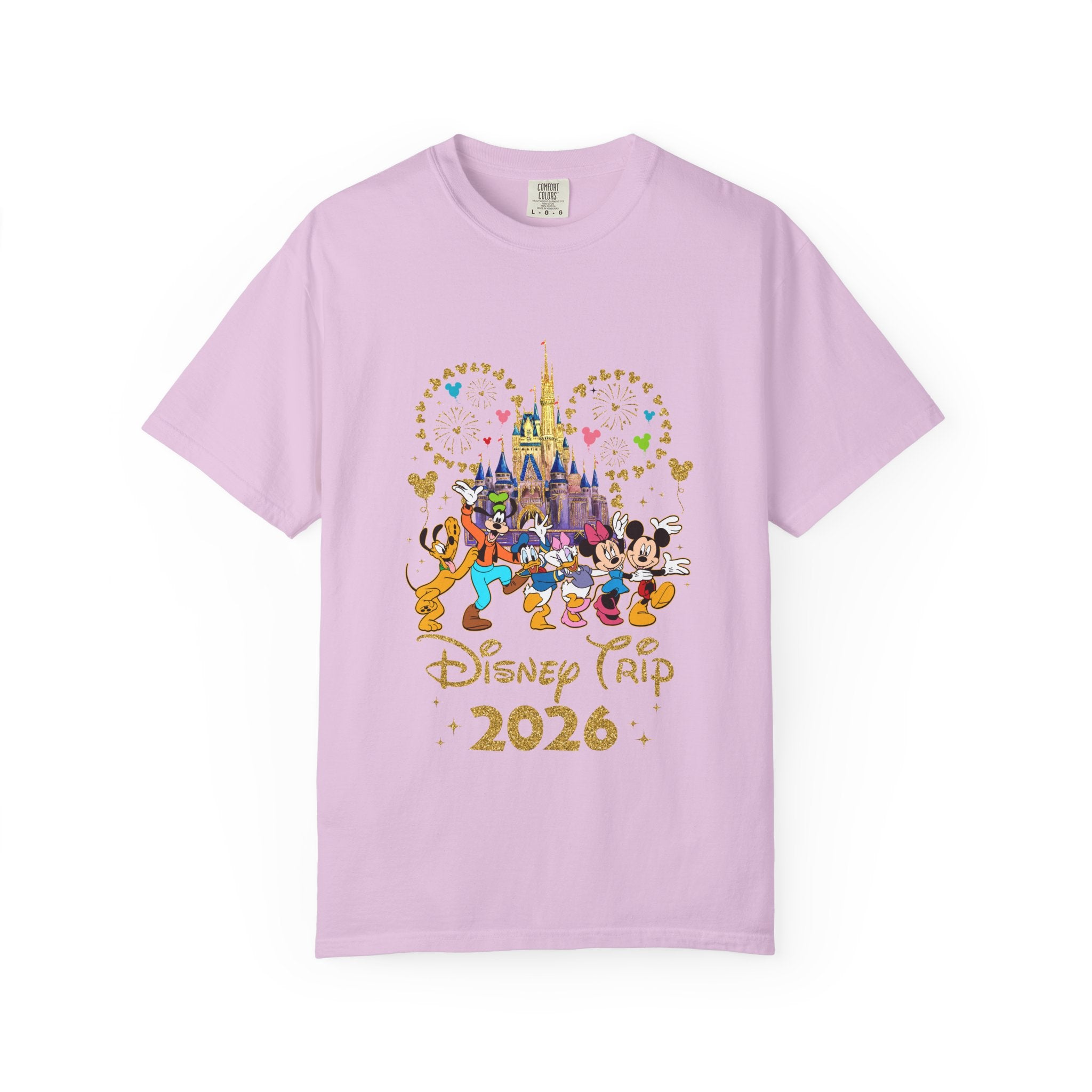 Disney Trip 2026 T-Shirt — Castle & Classic Characters Graphic Tee