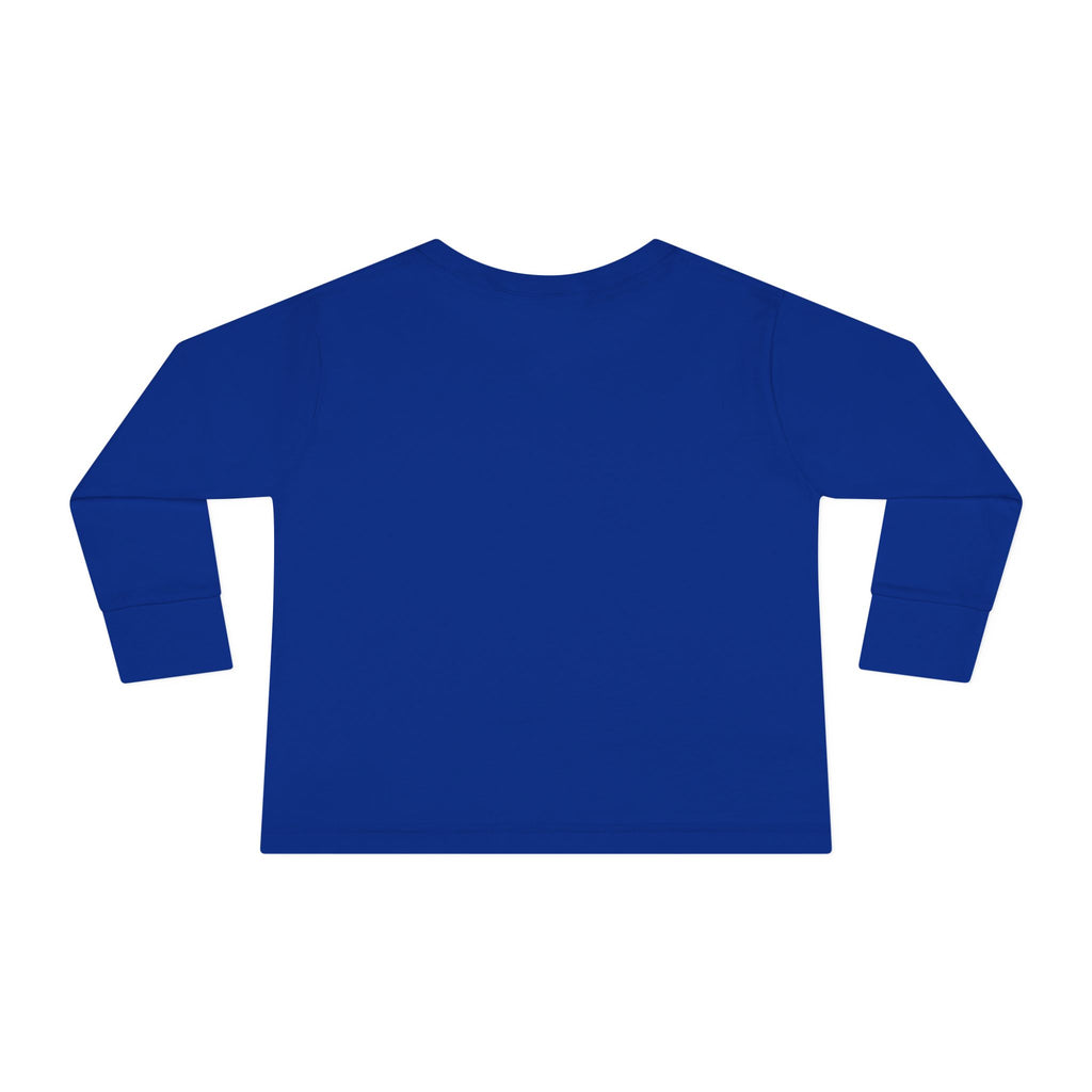 Hello Pumpkin Toddler Long Sleeve Tee — Cute Fall Pumpkin Graphic