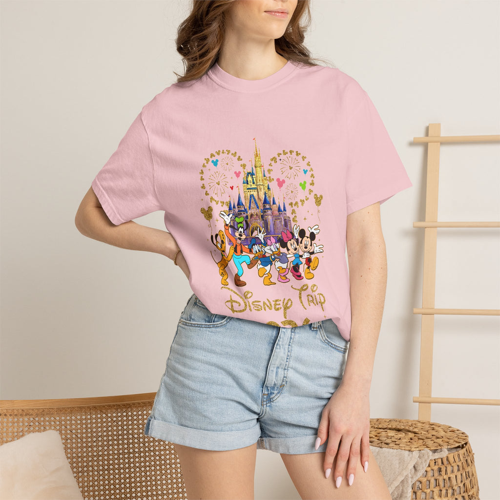 Disney Trip 2026 T-Shirt — Castle & Classic Characters Graphic Tee