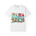 Pharmacy Tech Graphic T-Shirt — Colorful Medical Tools Design
