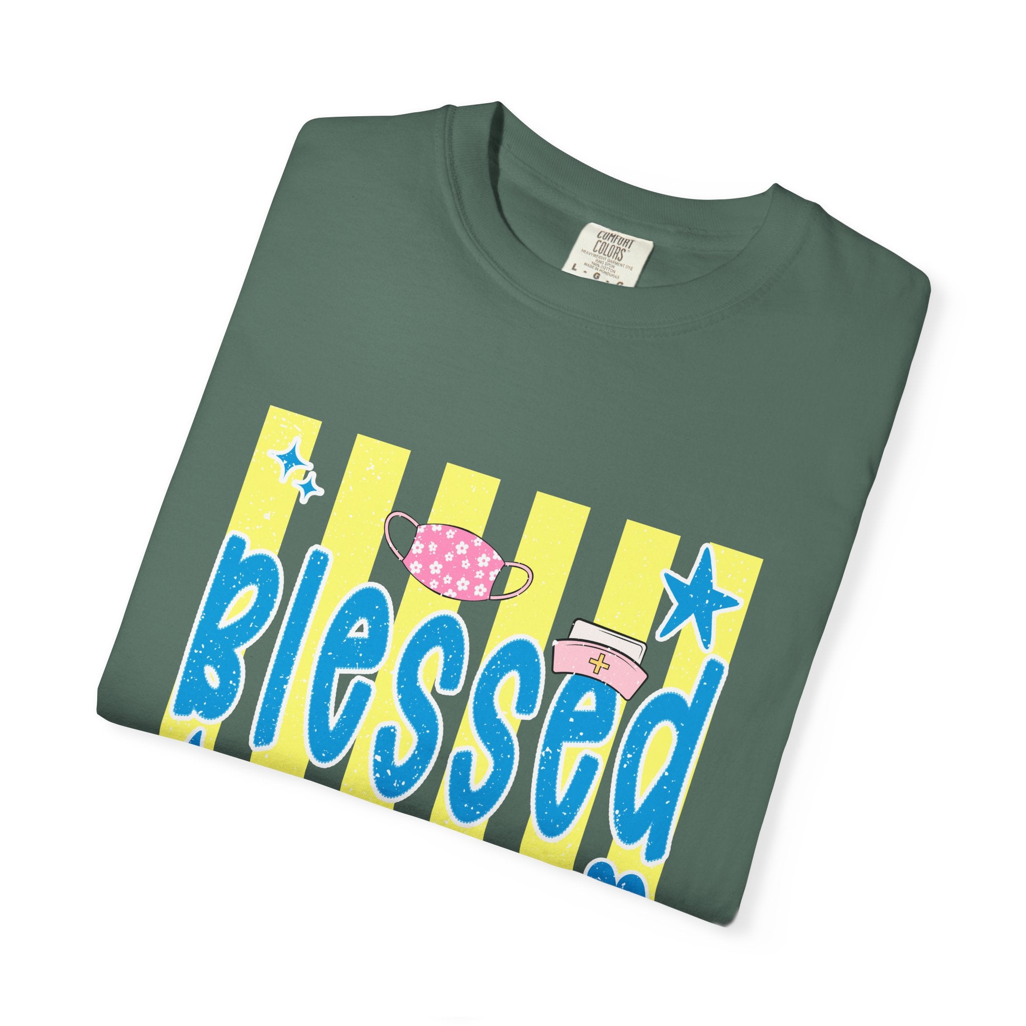 Blessed Nurse T-Shirt — Cute Medical Graphic Tee for Nurses