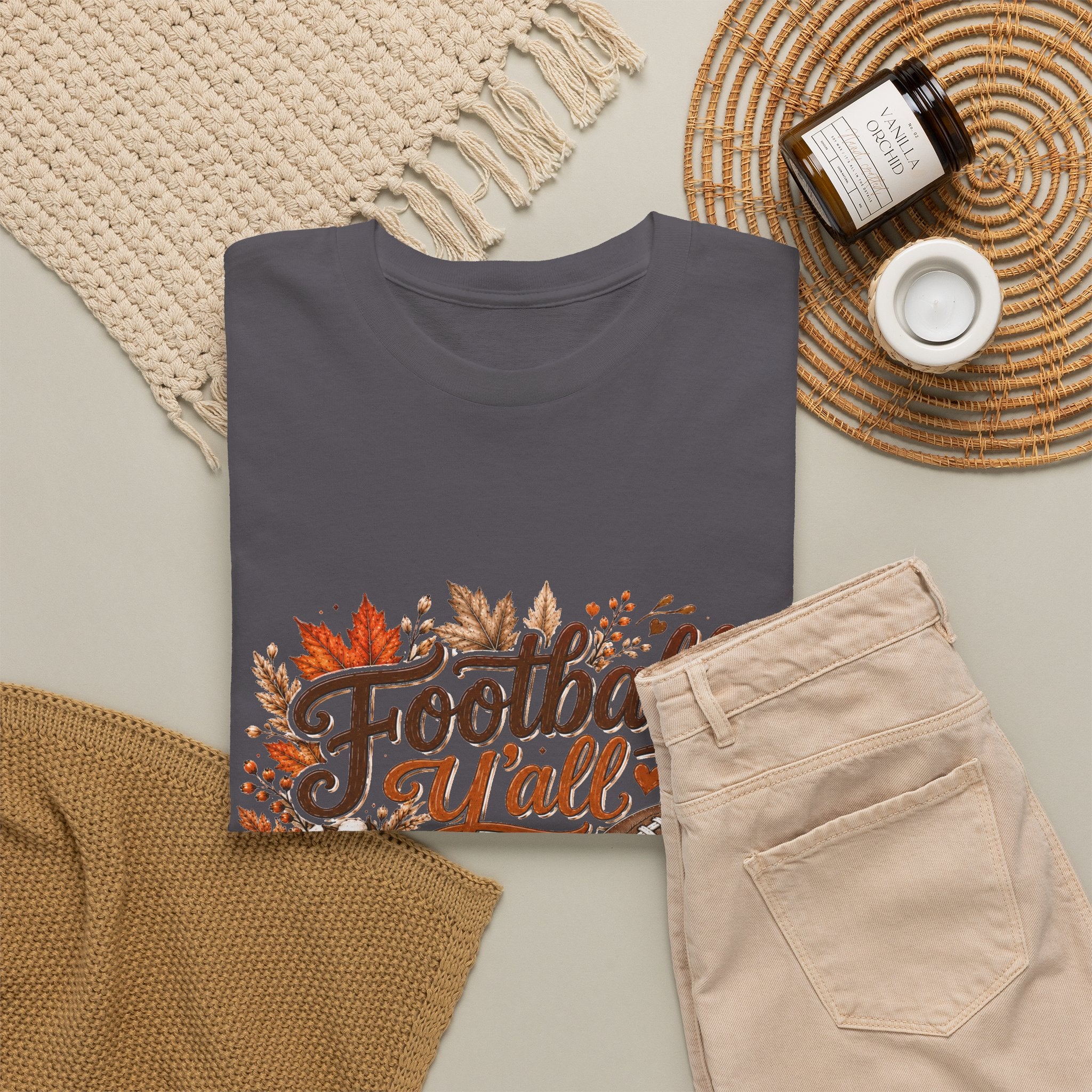 Fall Harvest Tee — "Farmers Market" Pumpkin Autumn Graphic Shirt