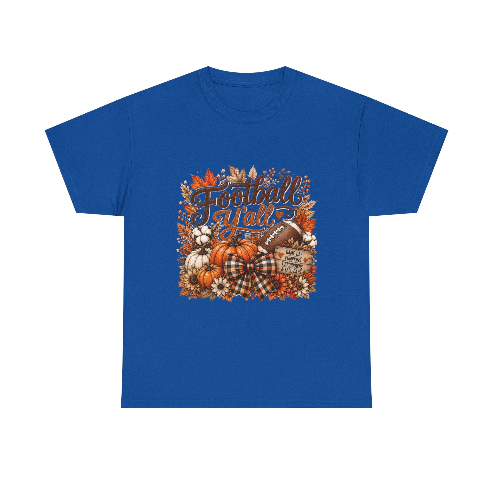 Fall Harvest Tee — "Farmers Market" Pumpkin Autumn Graphic Shirt