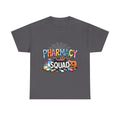 Pharmacy Squad Halloween T-Shirt — Cute Medical Candy & Pumpkin Design
