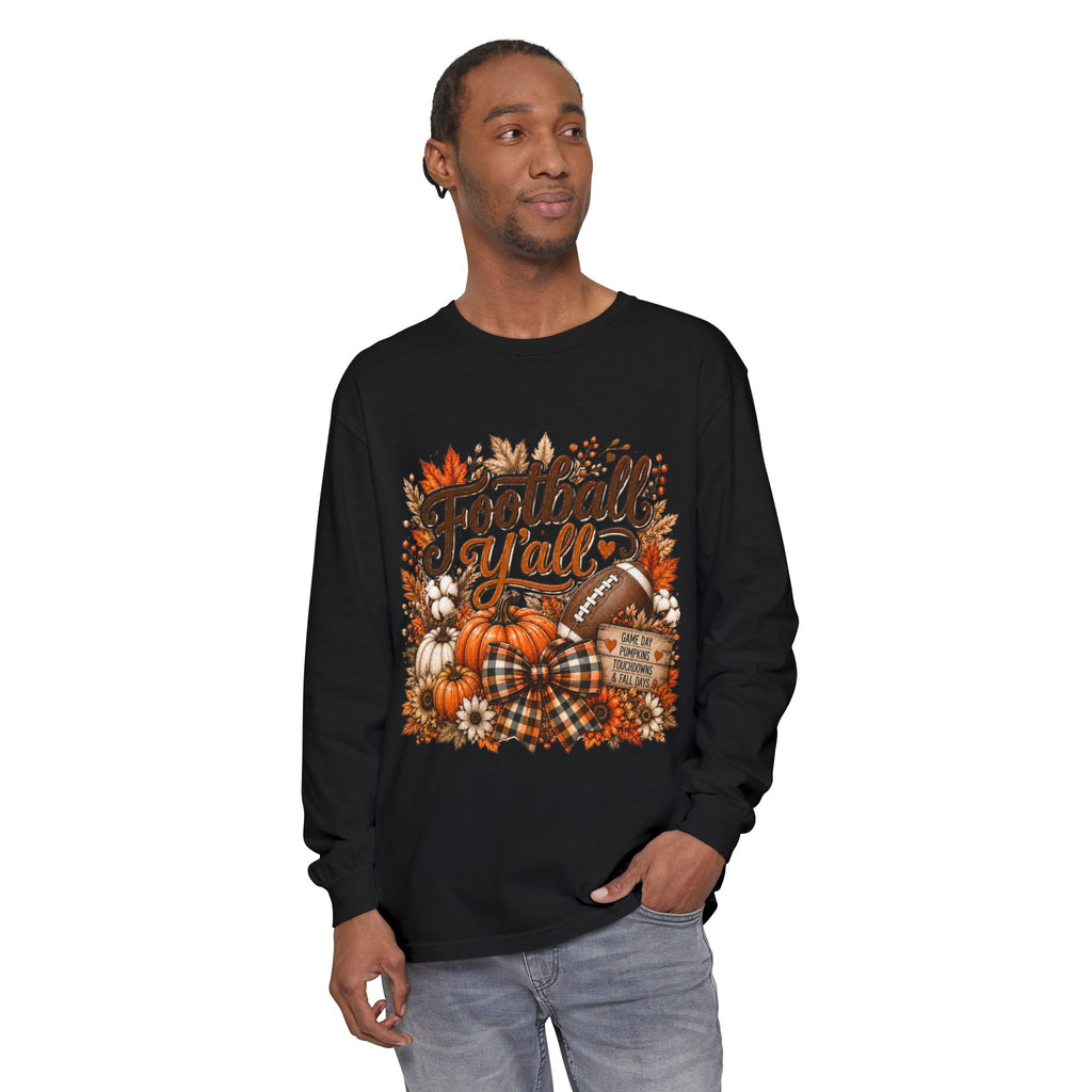 Football Y’all Fall Long Sleeve Tee