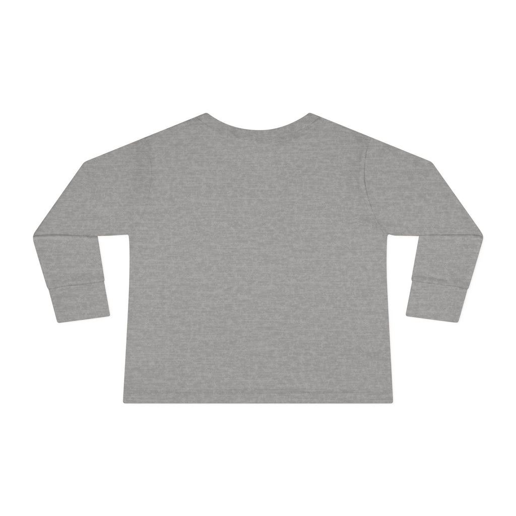 Hello Pumpkin Toddler Long Sleeve Tee — Cute Fall Pumpkin Graphic