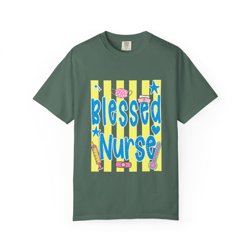 Blessed Nurse T-Shirt — Cute Medical Graphic Tee for Nurses