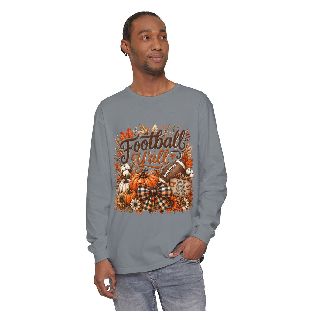 Football Y’all Fall Long Sleeve Tee