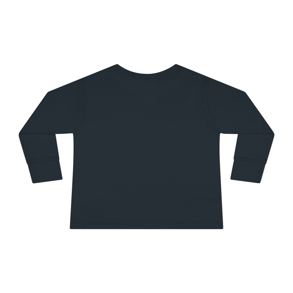 Hello Pumpkin Toddler Long Sleeve Tee — Cute Fall Pumpkin Graphic