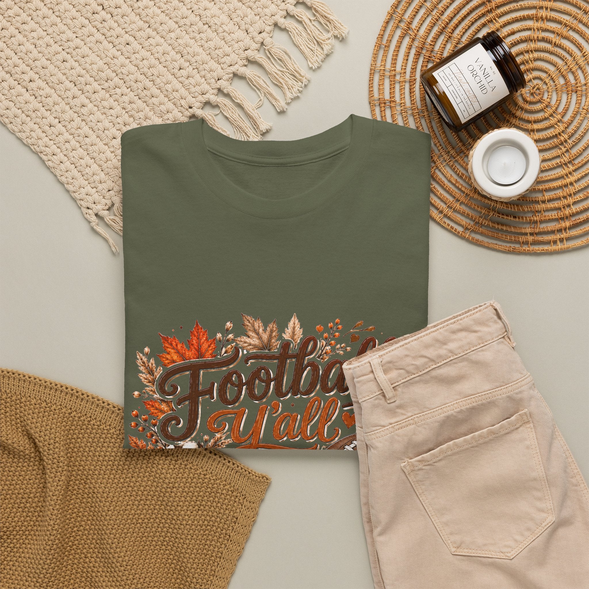 Fall Harvest Tee — "Farmers Market" Pumpkin Autumn Graphic Shirt
