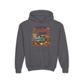 Youth Fall Pumpkin Truck Hoodie — 'Pumpkin Patch' Vintage Truck Graphic Hooded Sweatshirt