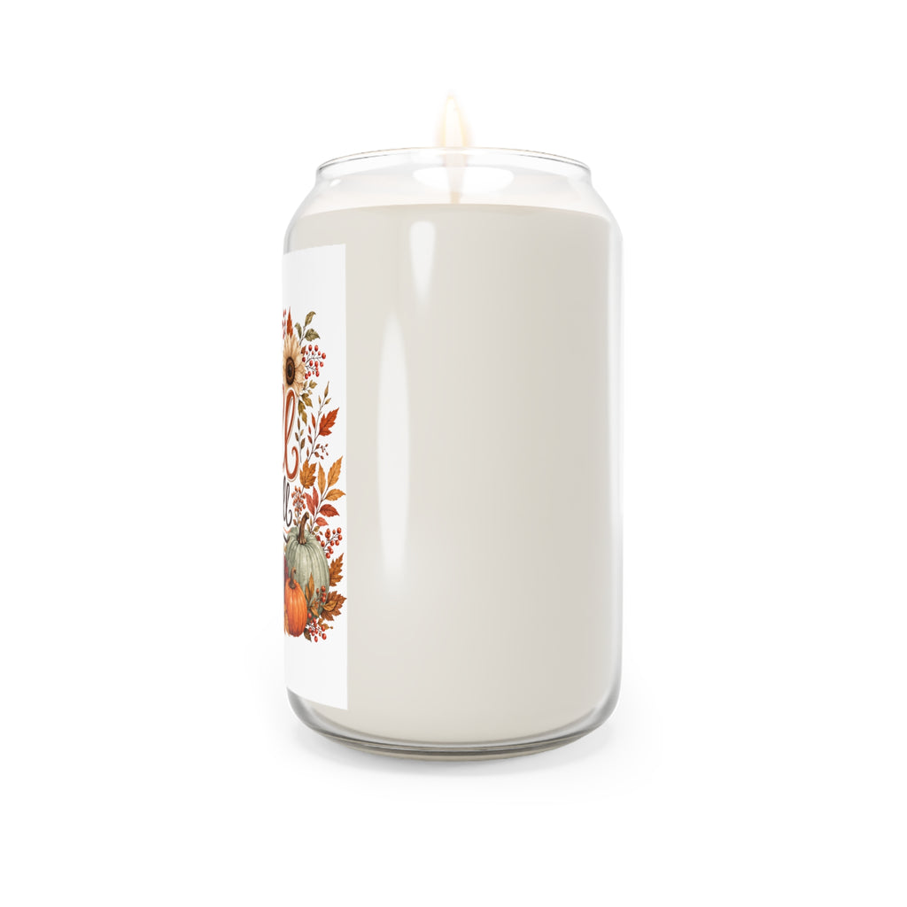 Fall Soy Candle — "It's Fall Y'all" Pumpkin & Harvest Scent (13.75 oz)