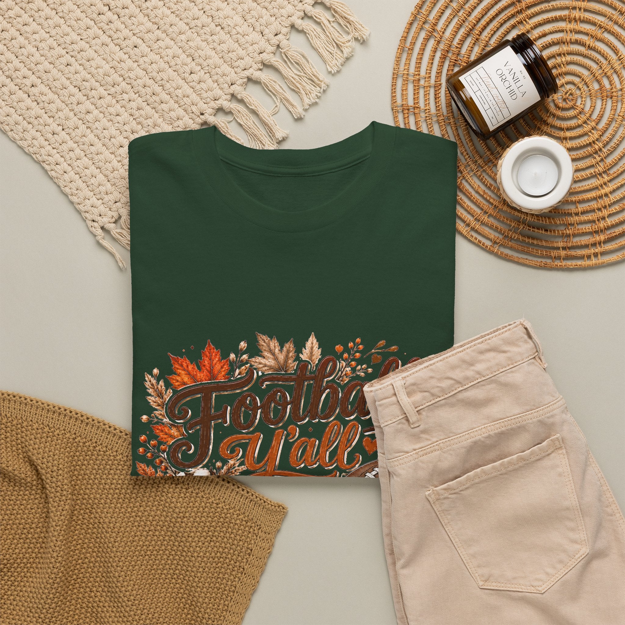 Fall Harvest Tee — "Farmers Market" Pumpkin Autumn Graphic Shirt