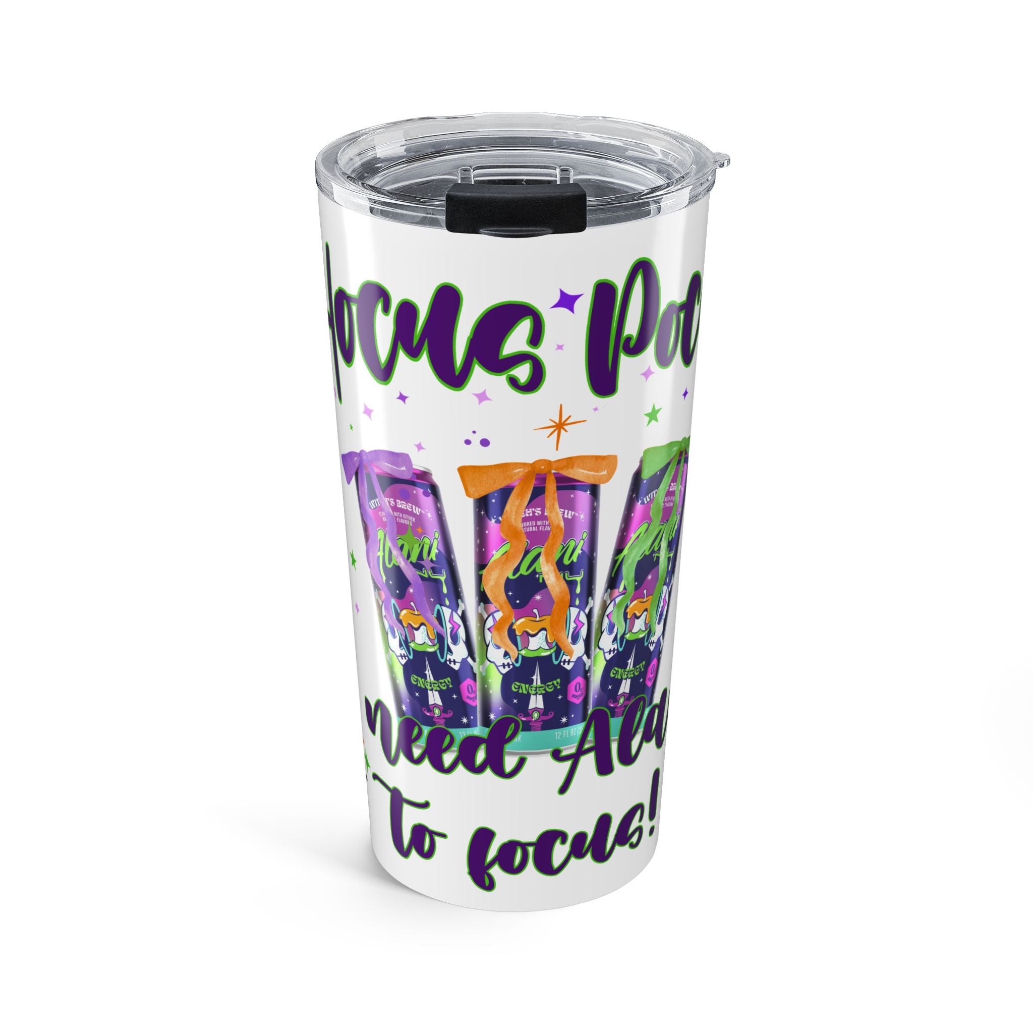 20oz 'Focus Potions' Tumbler — Witchy Magic Insulated Travel Cup