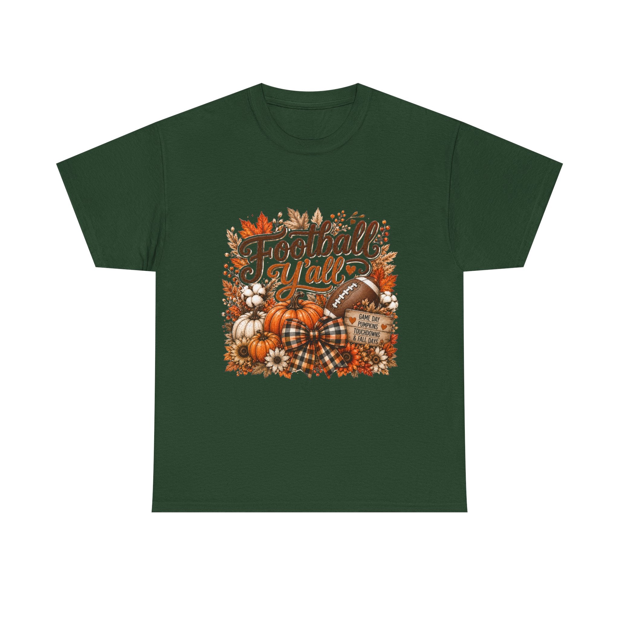 Fall Harvest Tee — "Farmers Market" Pumpkin Autumn Graphic Shirt