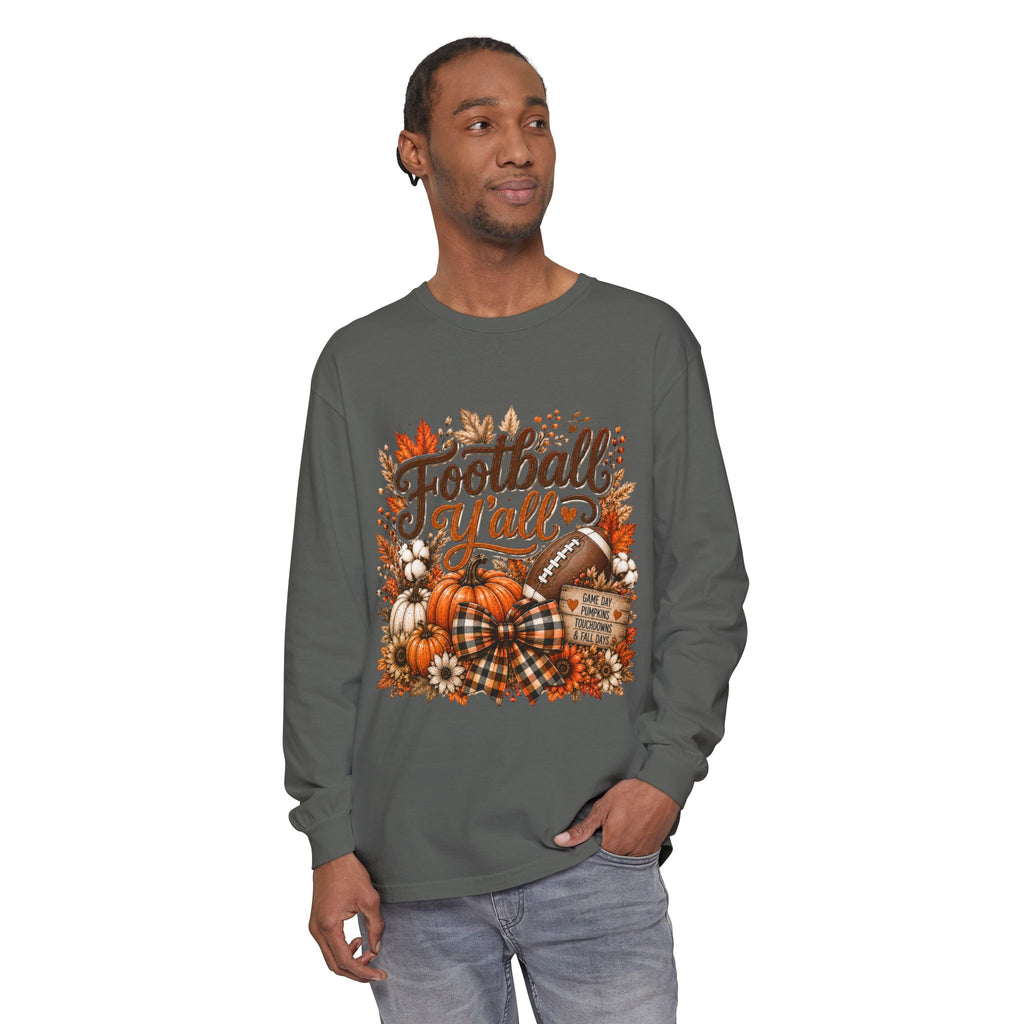 Football Y’all Fall Long Sleeve Tee